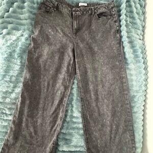 Vanilla Star Washed Gray Flare Jeans